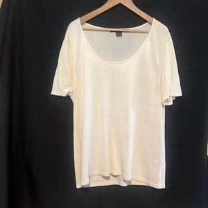 Ellen Tracy beige silk T